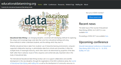 Desktop Screenshot of educationaldatamining.org