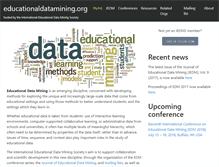 Tablet Screenshot of educationaldatamining.org